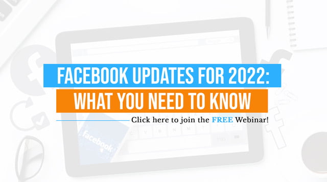 New FB UPdates Webinar