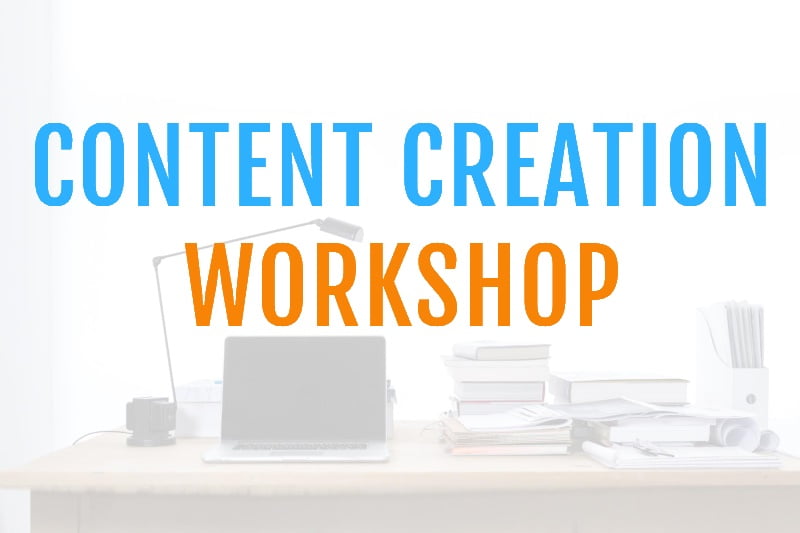 content creation workshop image
