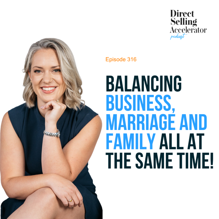 Podcast cover featuring smiling woman and episode title